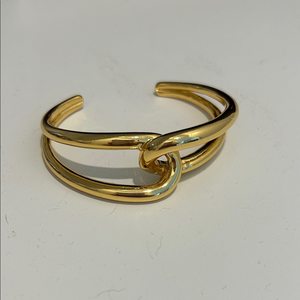 Madewell Gold Cuff Bracelet